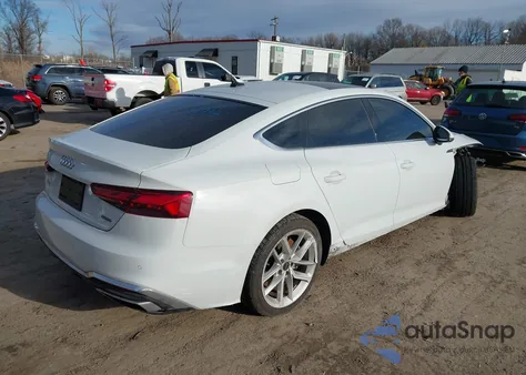2024 Audi A5 Sportback Premium Plus 45 Tfsi Quattro S Tronic from USA, damaged, VIN WAUFACF55RA010765